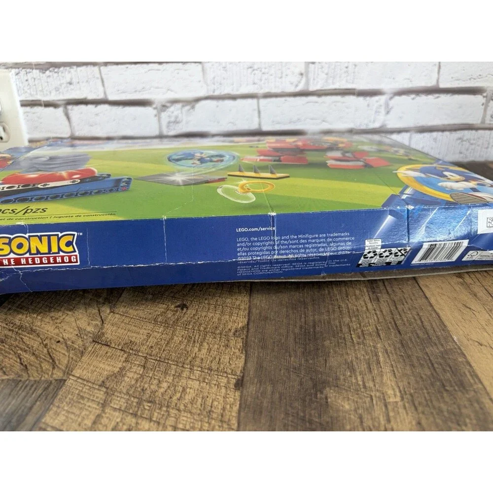 LEGO Sonic Vs. Dr. Eggman's Death Egg Robot (76993) 100% Complete - Open Box!